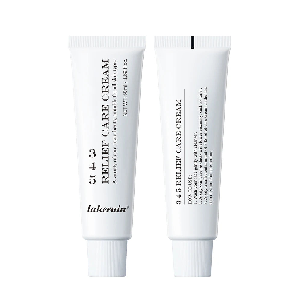 345 Relief Cream Comprehensive solution to skin problems Anti-sugar and antioxidant Brightening skin Improving acne marks Moistu Peaceful Pleasures Health and Wellness 2pcs