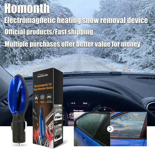 Portable Electromagnetic Car Deicer – Windshield Ice & Snow Remover Car Windshield Deicer Peaceful Pleasures Health and Wellness