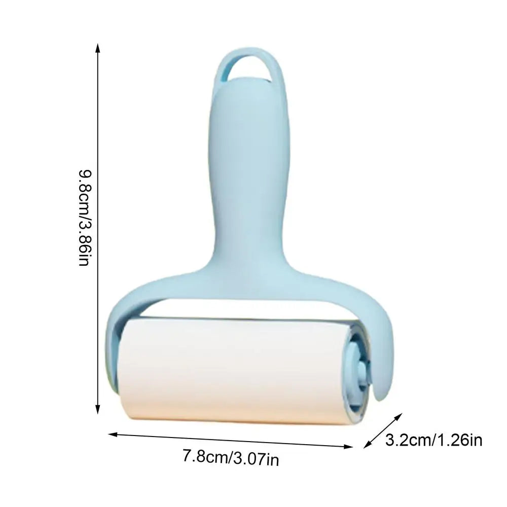 Portable Lint Roller Travel Size Dog Cat Fuzz Removal Tool With Refills Extra Sticky Lint Rollers For Pet Hair For Couch Peaceful Pleasures Health and Wellness China Mainland Blue