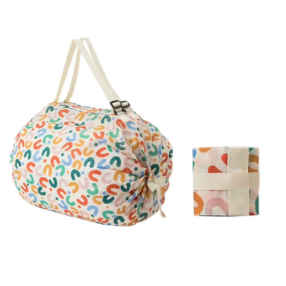 Foldable Reusable Shopping Bag | Waterproof Eco Tote