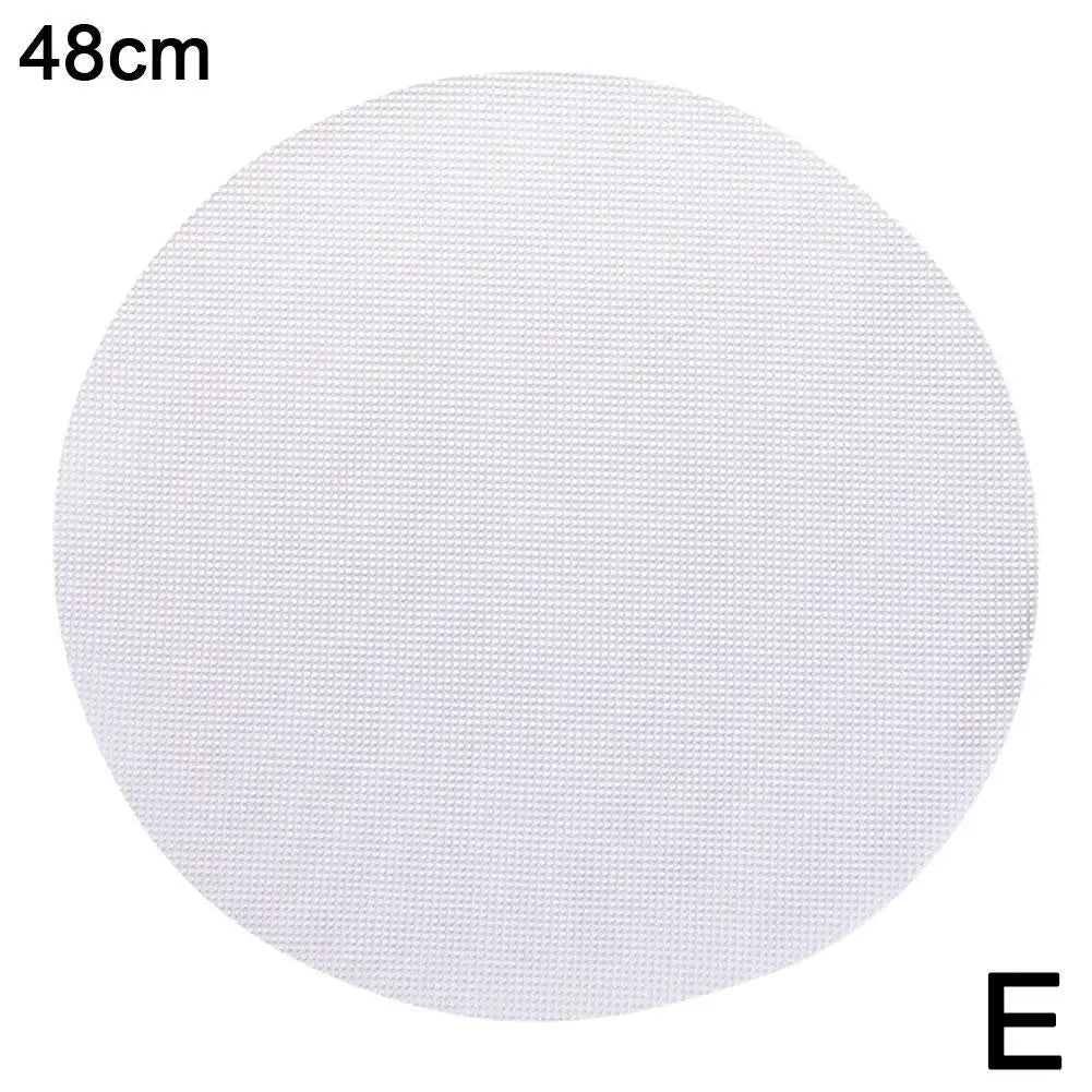 Circular silicone steamer mat Durable Thickened Reusable Silicone Dehydrator Sheets Restaurant Kitchen Cooking Accessory Peaceful Pleasures Health and Wellness D 1