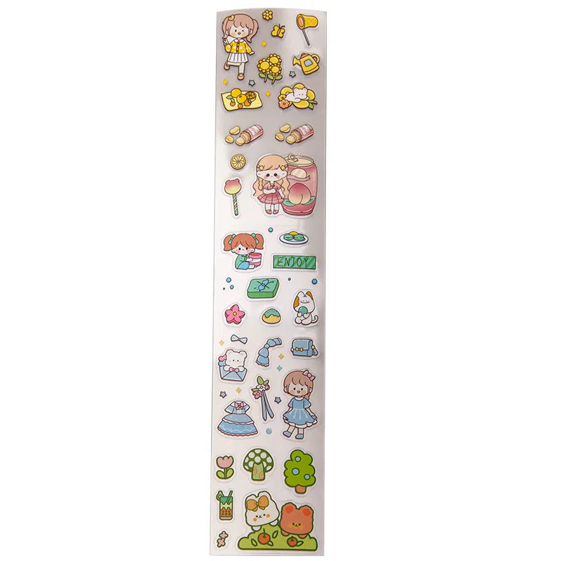 20 Sheets Waterproof Stickers for Kids Toddlers 1000+ Vivid Children Stickers Boys Girls Teachers Reward Craft Scrapbook Gift Peaceful Pleasures Health and Wellness