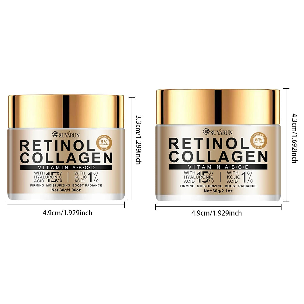 Collagen moisturizing cream with natural kojic acid and advanced hyaluronic acid, moisturizing and easy to absorb Peaceful Pleasures Health and Wellness