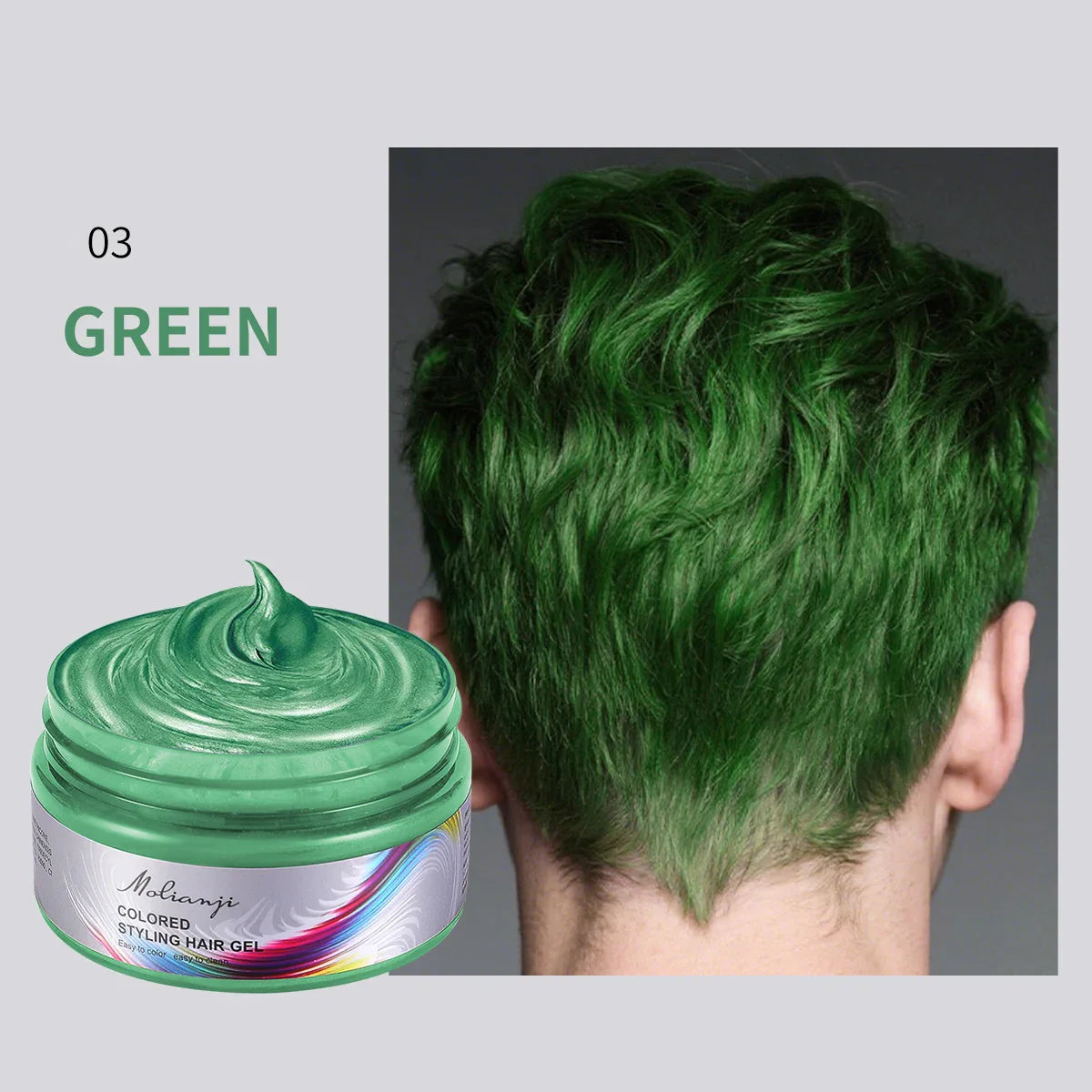 Hair Color Wax – Long-Lasting Styling Dye for Men & Women