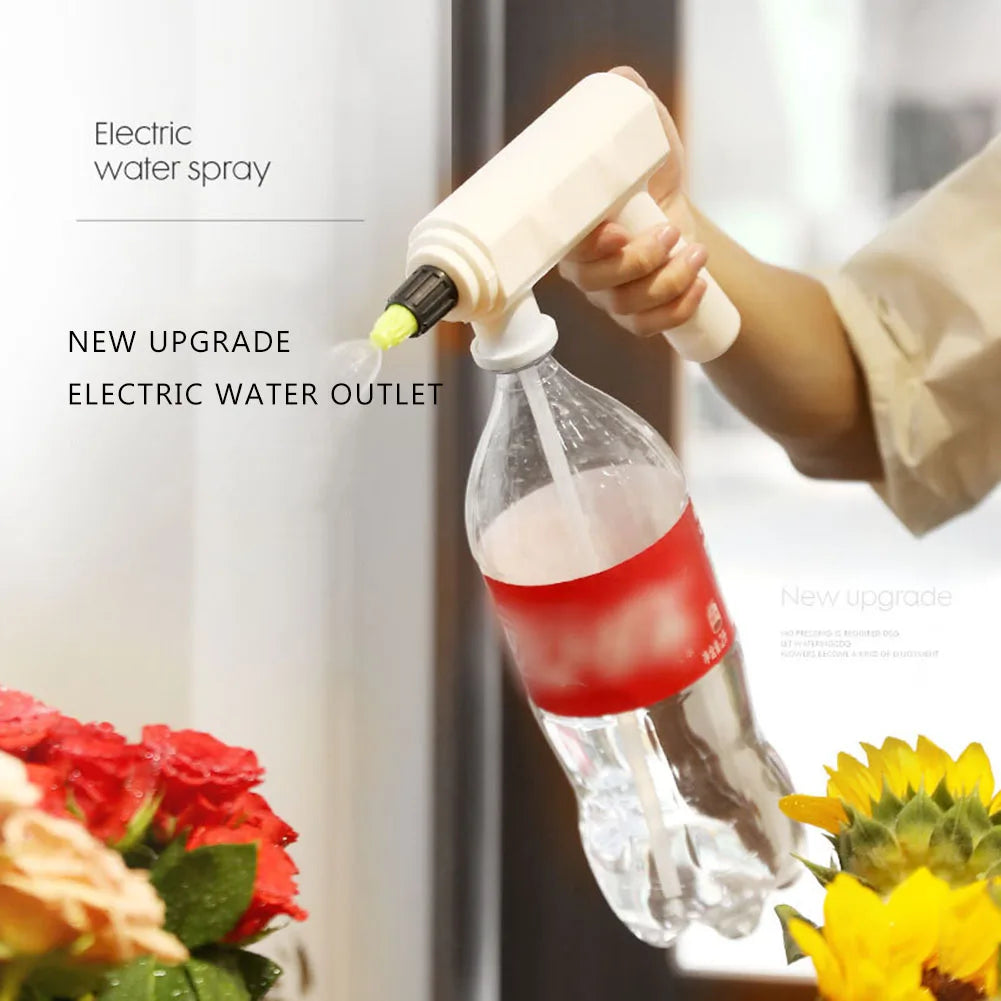 Electric Handheld Garden Spray Nozzle – USB Rechargeable Peaceful Pleasures Health and Wellness