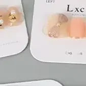 20 Sheets Nail Packaging Cards Press-On Nail Display Handmade False Nail Design Swatch Show Card Manicure Sample Display Salon Peaceful Pleasures Health and Wellness