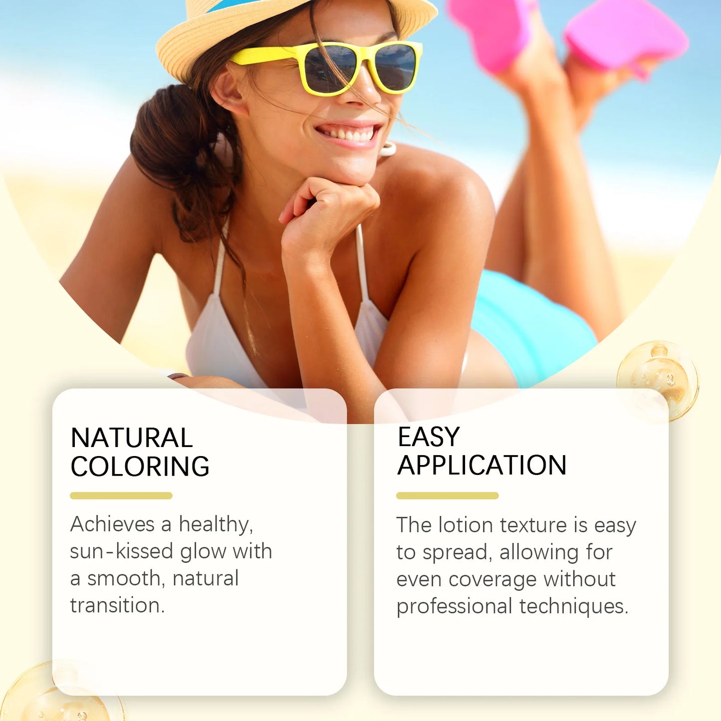 Self Tanning Serum – Streak-Free Sunless Bronzing Drops 60ml