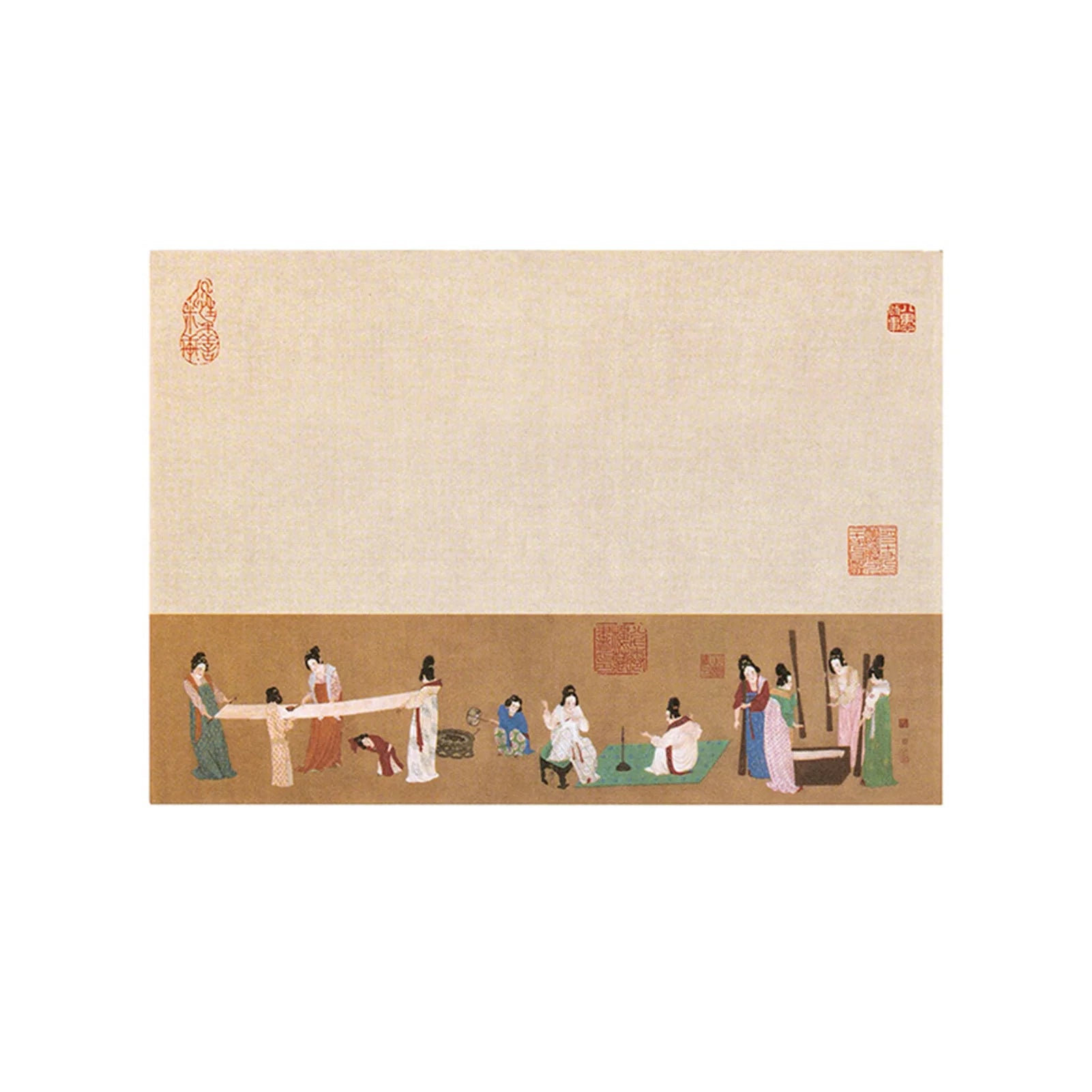 Chinese Painting Style Notes For Journal Decorating 80 Sheets Scenery Notes Oriental Art Diy Decoration Paper For Planner Notes Peaceful Pleasures Health and Wellness F