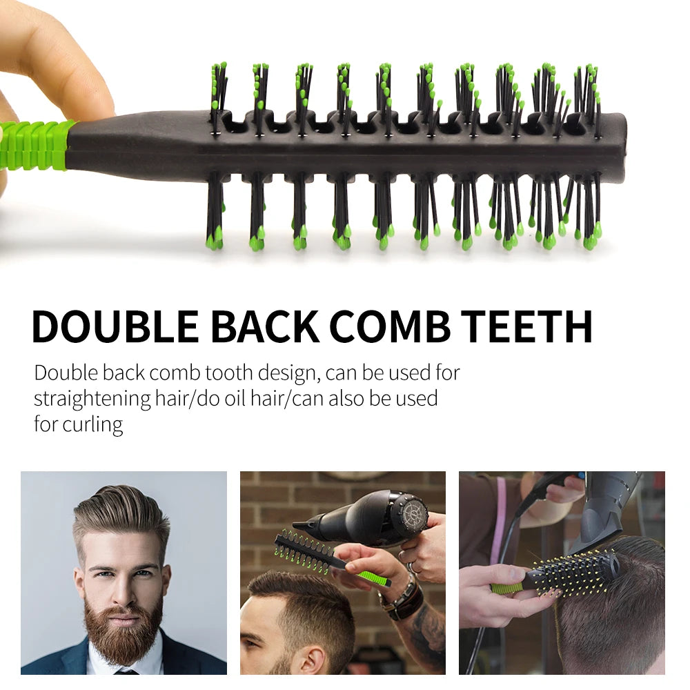 Double-Faced Anti-static Smooth Hair And Curly Hair Styling Comb For Home Use Hair Massage Comb Curly Hairdressing Styling Comb Peaceful Pleasures Health and Wellness
