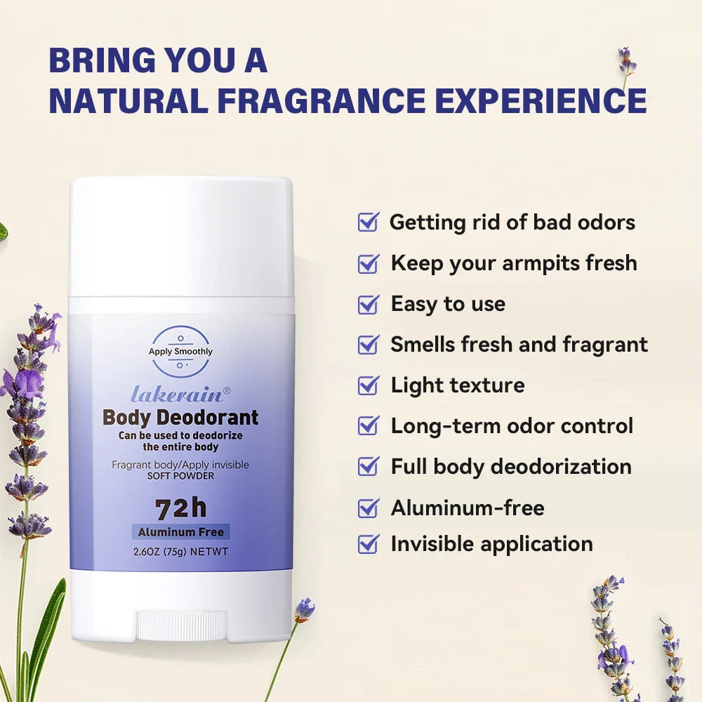 Rose & Peach Deodorant Stick – Aluminum-Free, All-Day Fresh