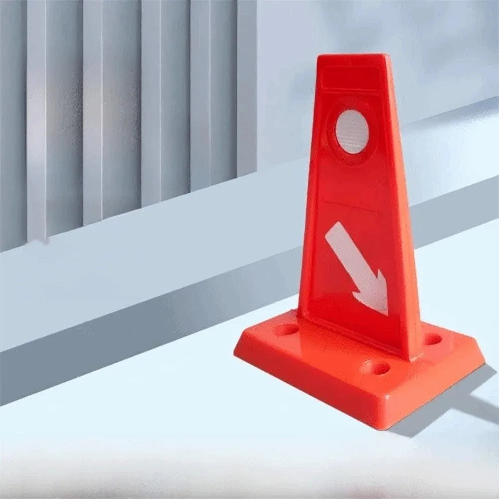 TPU Material Traffic Lane Separator Good Flexibility EVA Material Road Warning Sign Easy Installation Clear Visual Guidance Peaceful Pleasures Health and Wellness