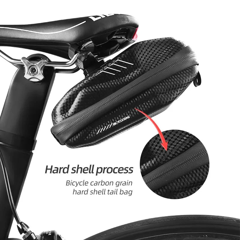 X-TIGER Large Rainproof Bike Saddle Bag – MTB Seatpost Bag