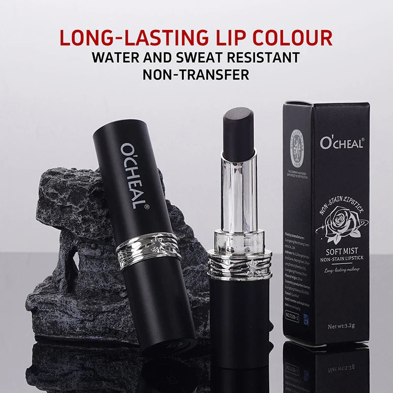 O'CHEAL Soft Mist Matte Lipstick – Waterproof, Long-Lasting
