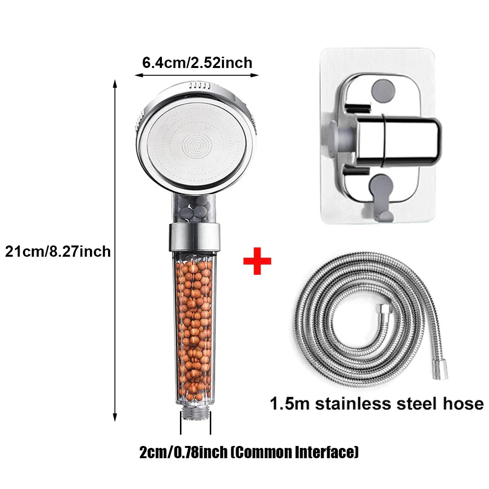 VILOYI Filtered Handheld Shower Head – High Pressure Water Saving