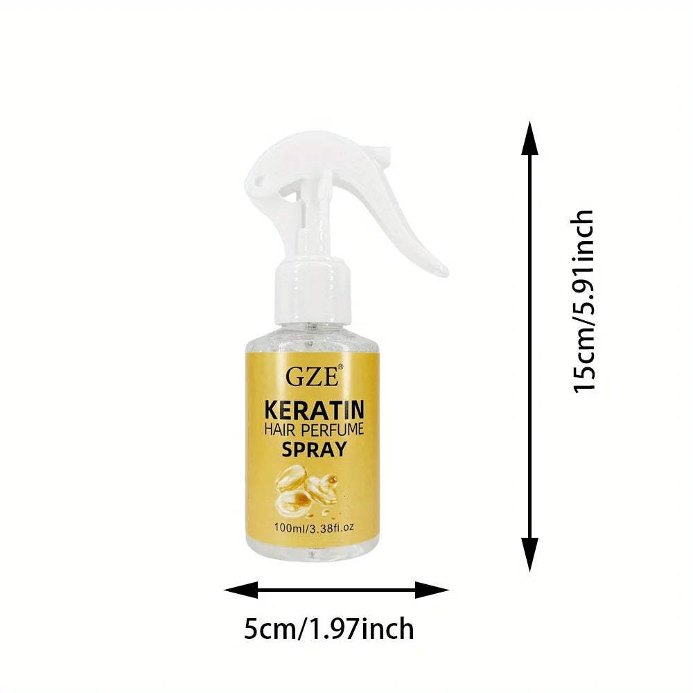 GZE Keratin Hair Perfume Spray – Moisturizing Silky Hair Mist