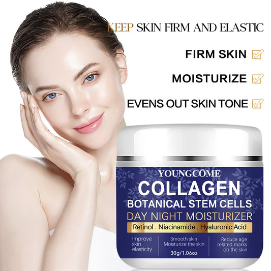 YOUNGCOME Collagen Hyaluronic Acid Anti-Aging Night Cream Anti-Aging Night Cream Peaceful Pleasures Health and Wellness