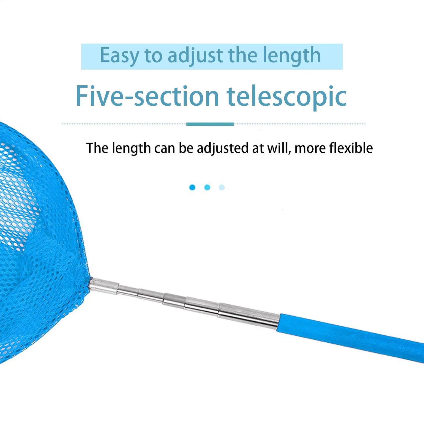 Retractable Kids Butterfly & Fishing Net | Telescopic Outdoor Toy