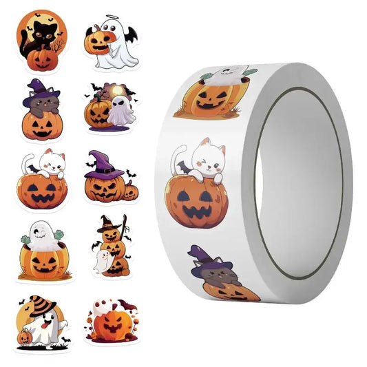 500pcs Animal Reward Stickers for Kids – 16 Patterns, 1 Inch Reward Sticker Roll Oasis Select
