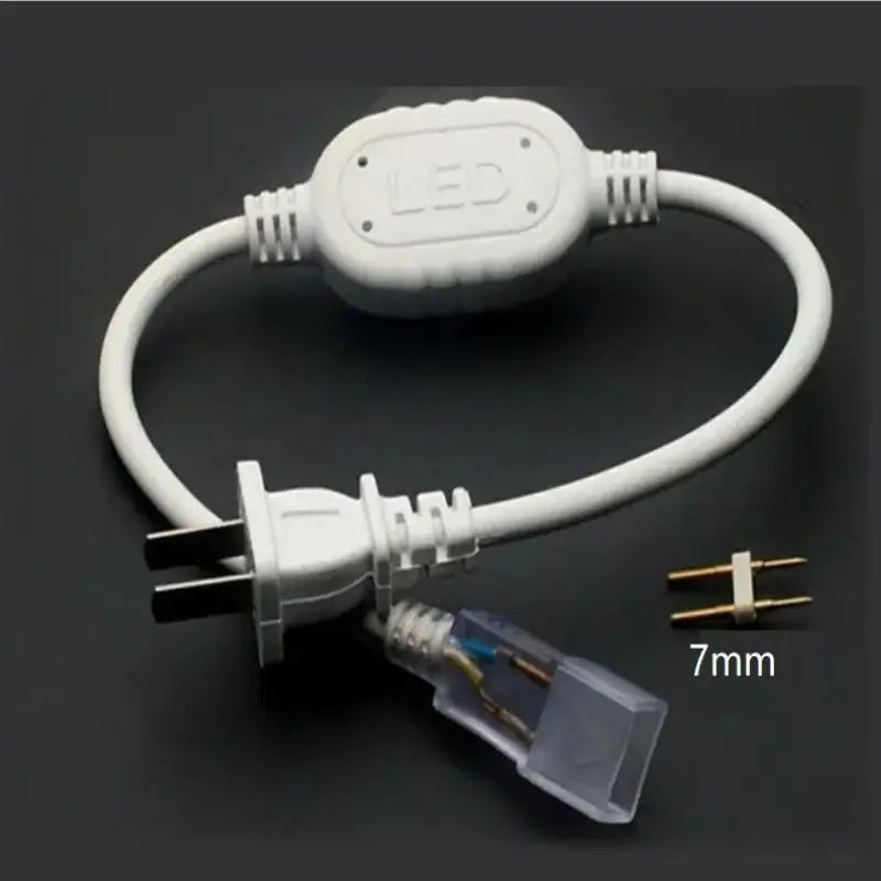 New 220v 110v Power Supply Lighting Transformer Driver Switch For 3014 3528 5050 Led Strips Power Plug Adapter Accessory Peaceful Pleasures Health and Wellness 7MM