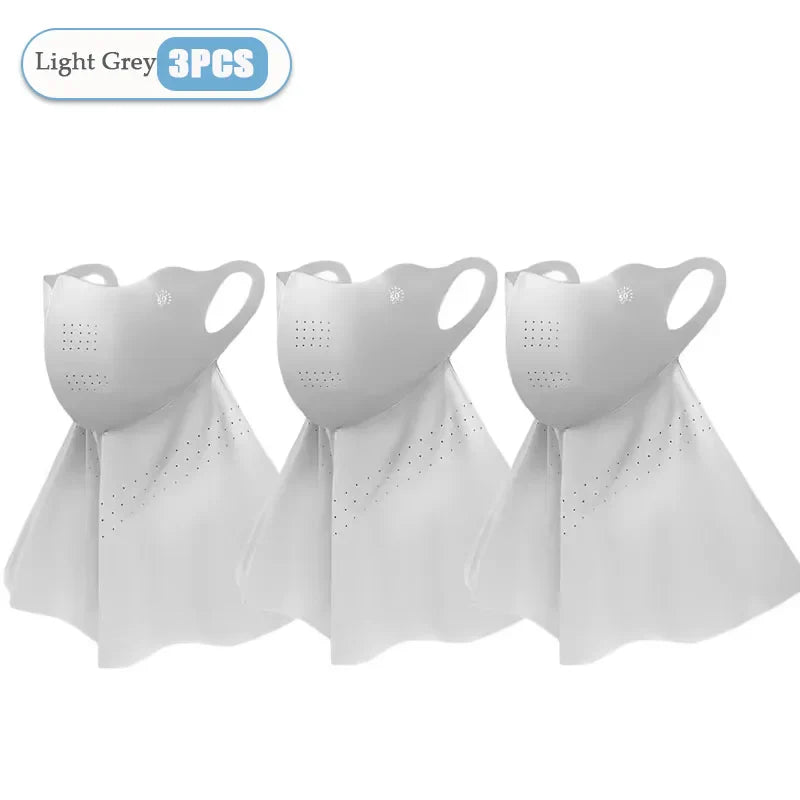 Women's UPF 50+ Sun Face Mask & Neck Cover | Cooling UV Shield