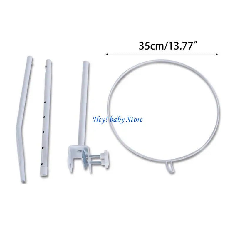 Baby Mosquito Net Stand Clip – Adjustable Crib Canopy Holder
