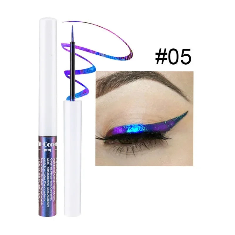 Chameleon Liquid Eyeshadow | Metallic Glitter Shimmer Eye Makeup