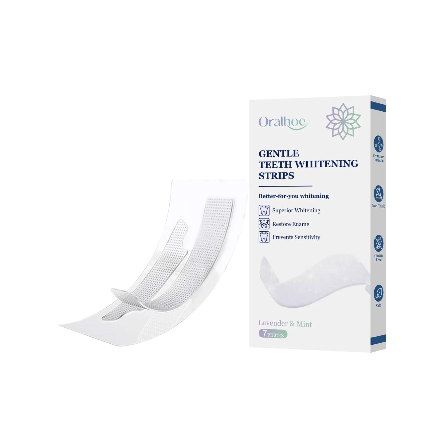Oralhoe Teeth Whitening Strips – Remove Stains at Home