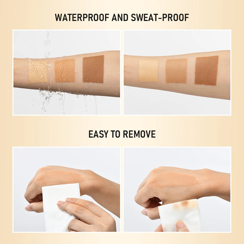 Lakerain Leg Makeup Leg Makeup Waterproof And Anti-Transfer Concealer Even Skin Tone Wheat Tan Brown Liquid Foundation Peaceful Pleasures Health and Wellness