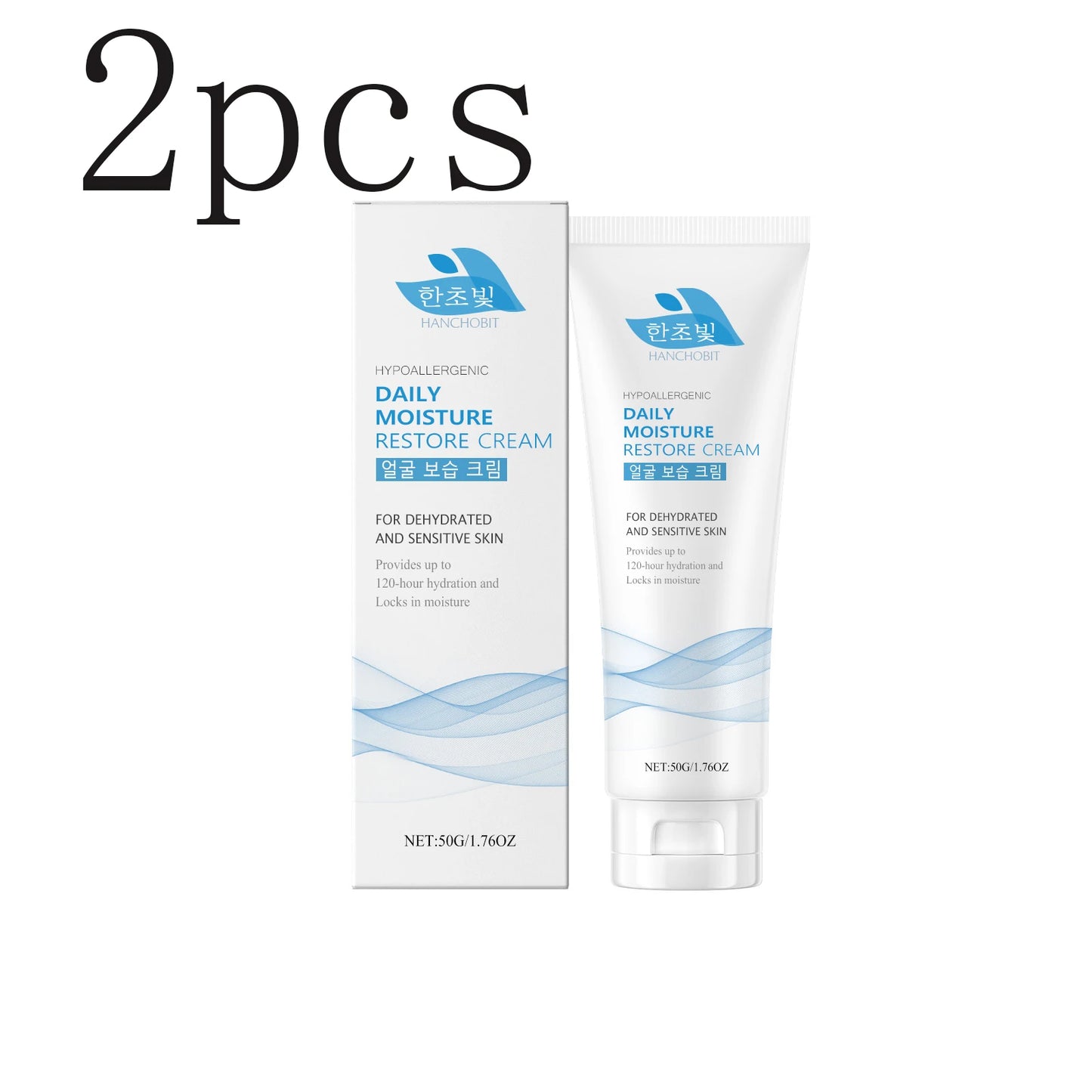 Hanchobit Lightweight Facial Moisturizer Cream – Deep Hydration