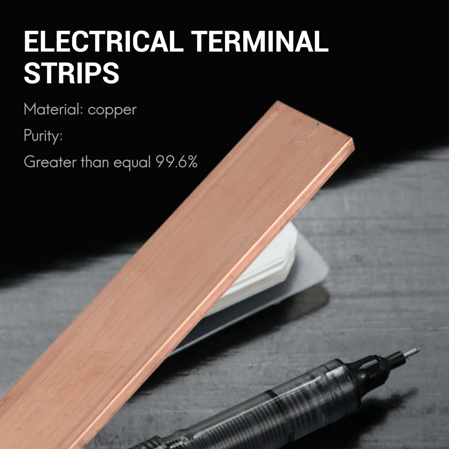 A36T-99.6% T2 Purple Copper Cu Flat Bar Plate 3Mm X 15Mm X 250Mm Metal Strip Peaceful Pleasures Health and Wellness