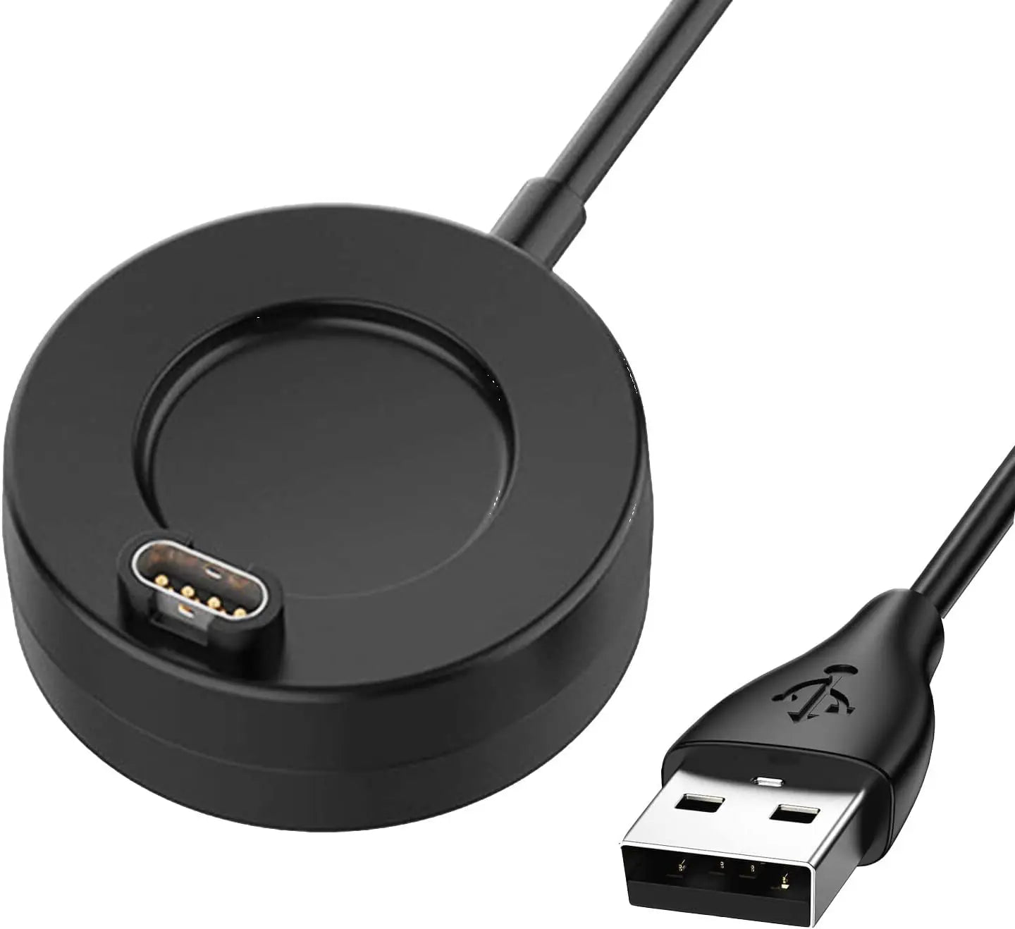For Garmin Forerunner 965 955 945 935 745 265 255 245 55 45 USB Charger Smartwatch Charging Dock Cable Replacement Charger Peaceful Pleasures Health and Wellness USB