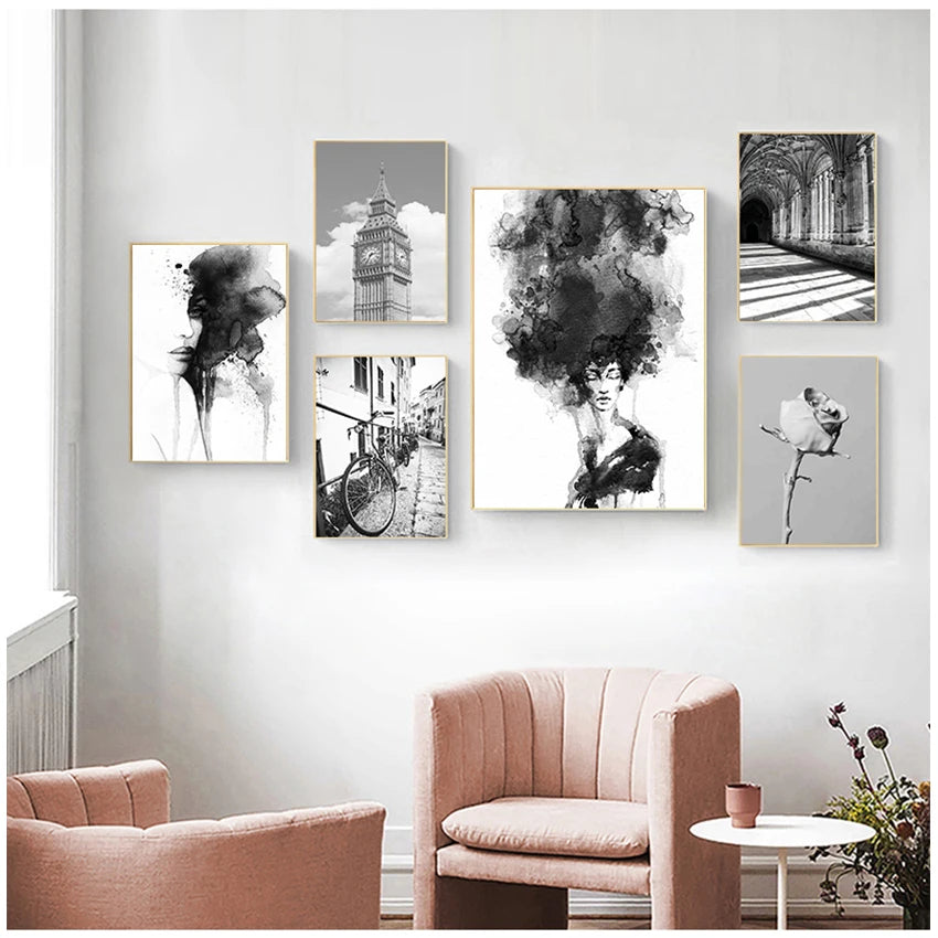 Llama in NYC Taxi Times Square Vintage Canvas Wall Art Print