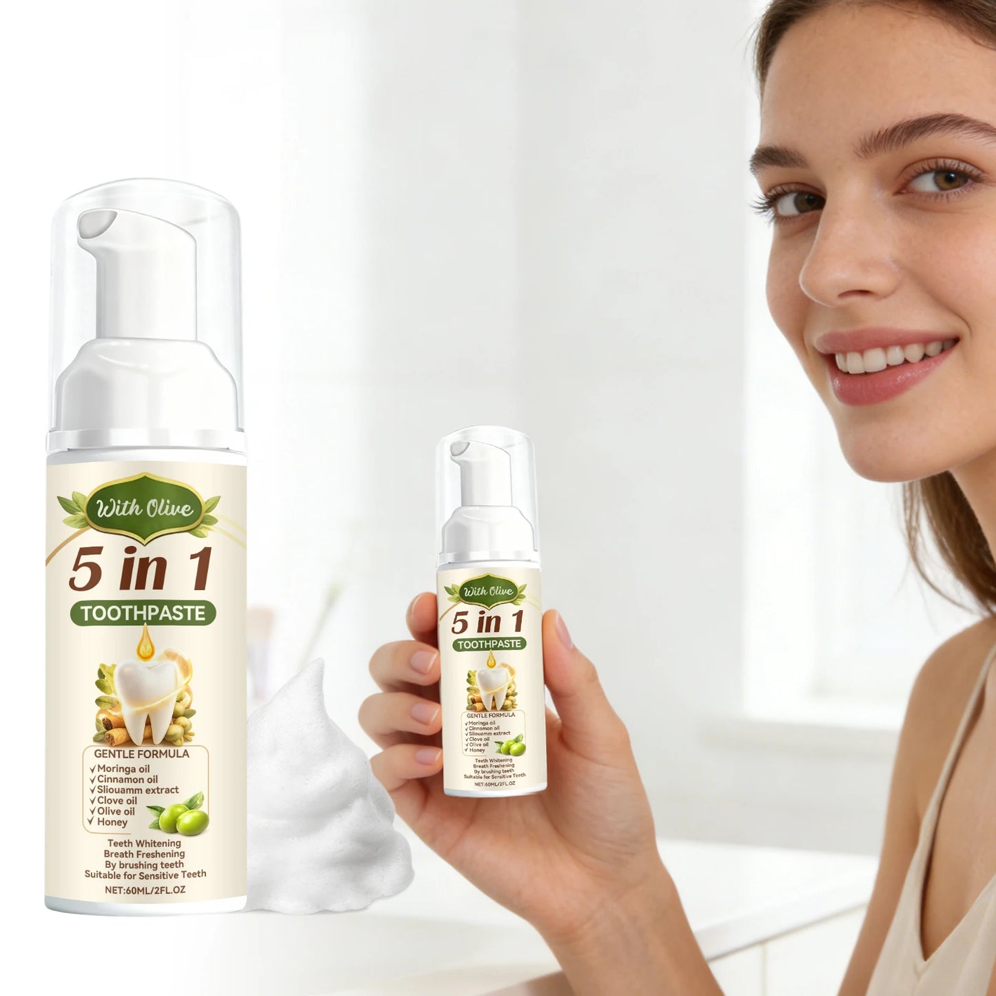 Olive Teeth Clean Toothpaste for Oral Health Peaceful Pleasures Health and Wellness