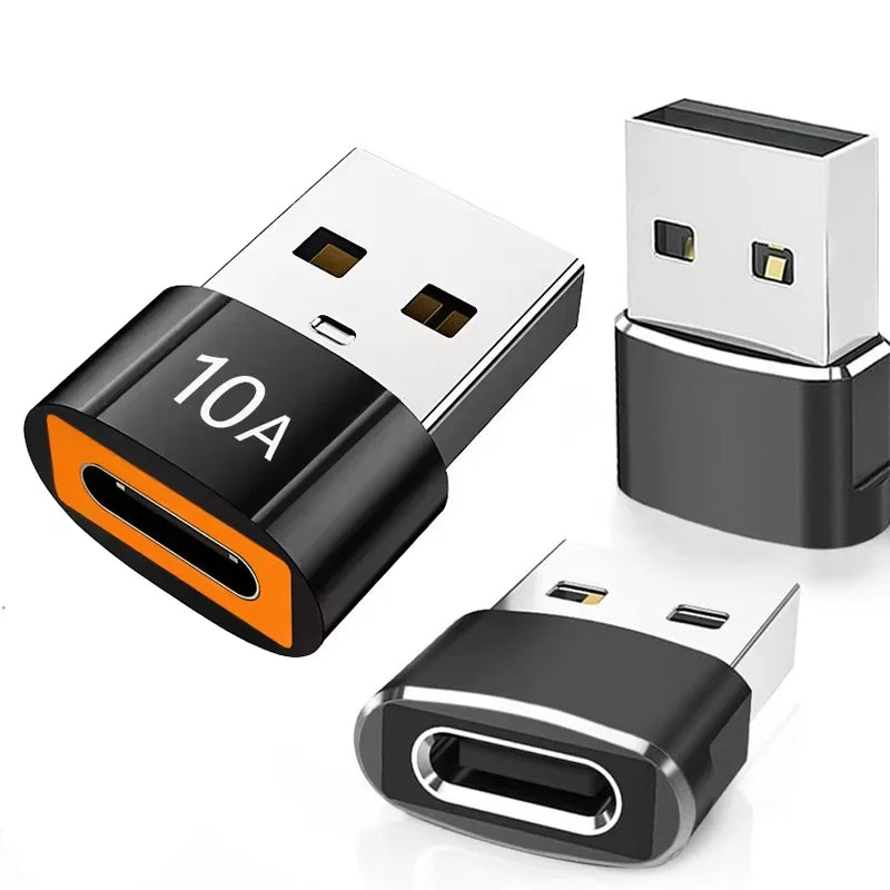 OTG Adapter USB To Type C Adapter USB Male to Type C Female Converter Fast Charging Data Transfer For PC Xiaomi Samsung Peaceful Pleasures Health and Wellness