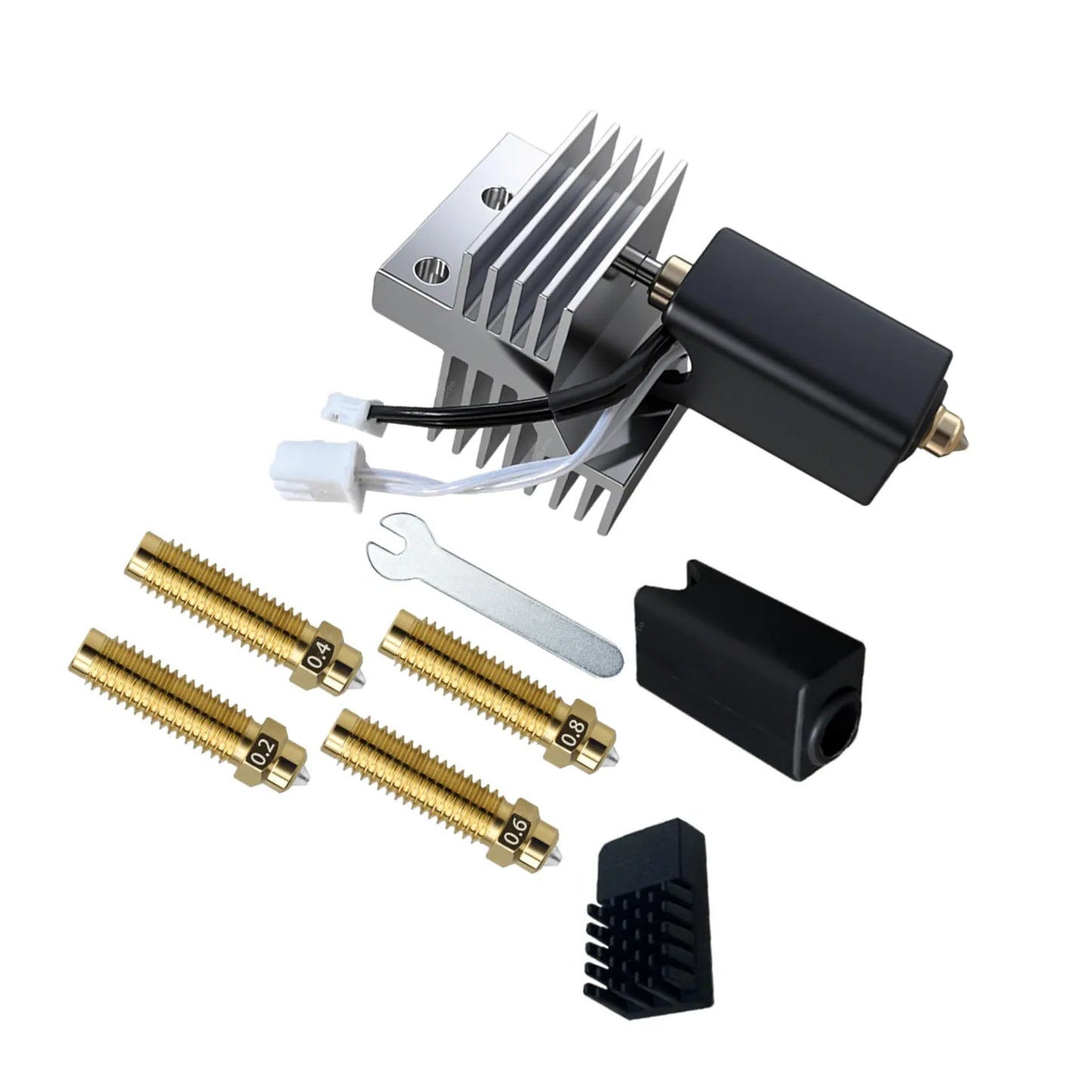 Elegoo Centauri Carbon Hotend Kit | 0.2–0.8mm Nozzles