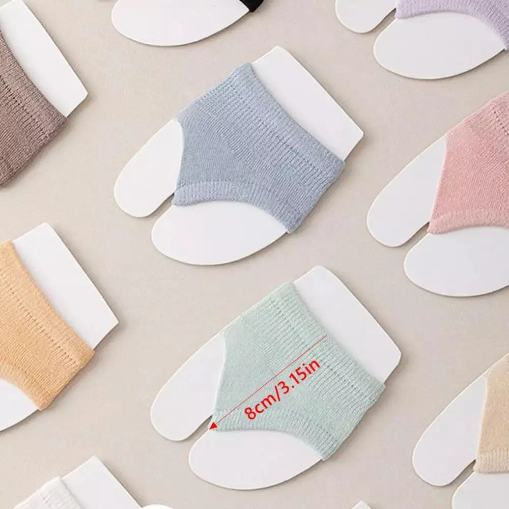 Women's Cotton Toe Socks – Forefoot Pad, Flip-Flop & Boat