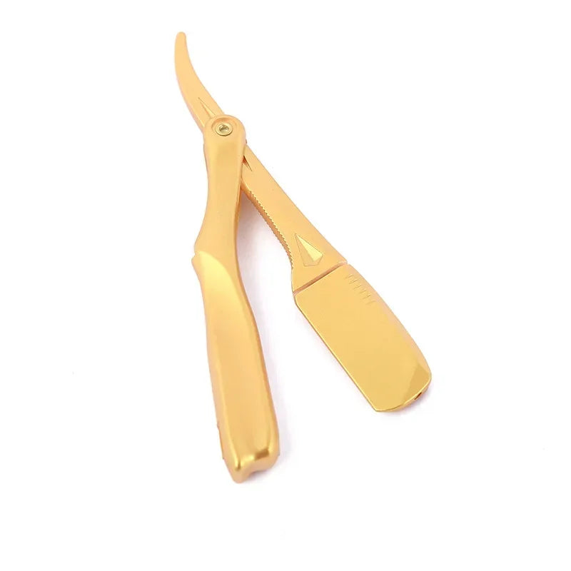 Foldable Straight Edge Safety Razor | Pro Barber Shaving Knife