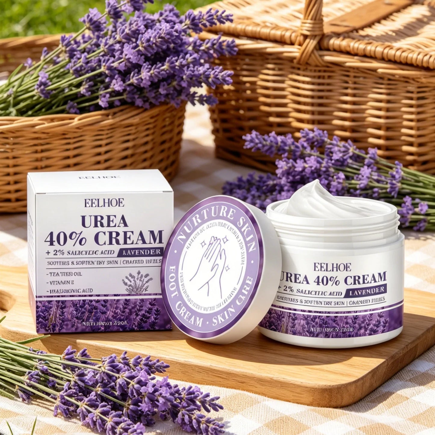 EELHOE 40% Urea Cream – Cracked Heel & Dry Foot Repair