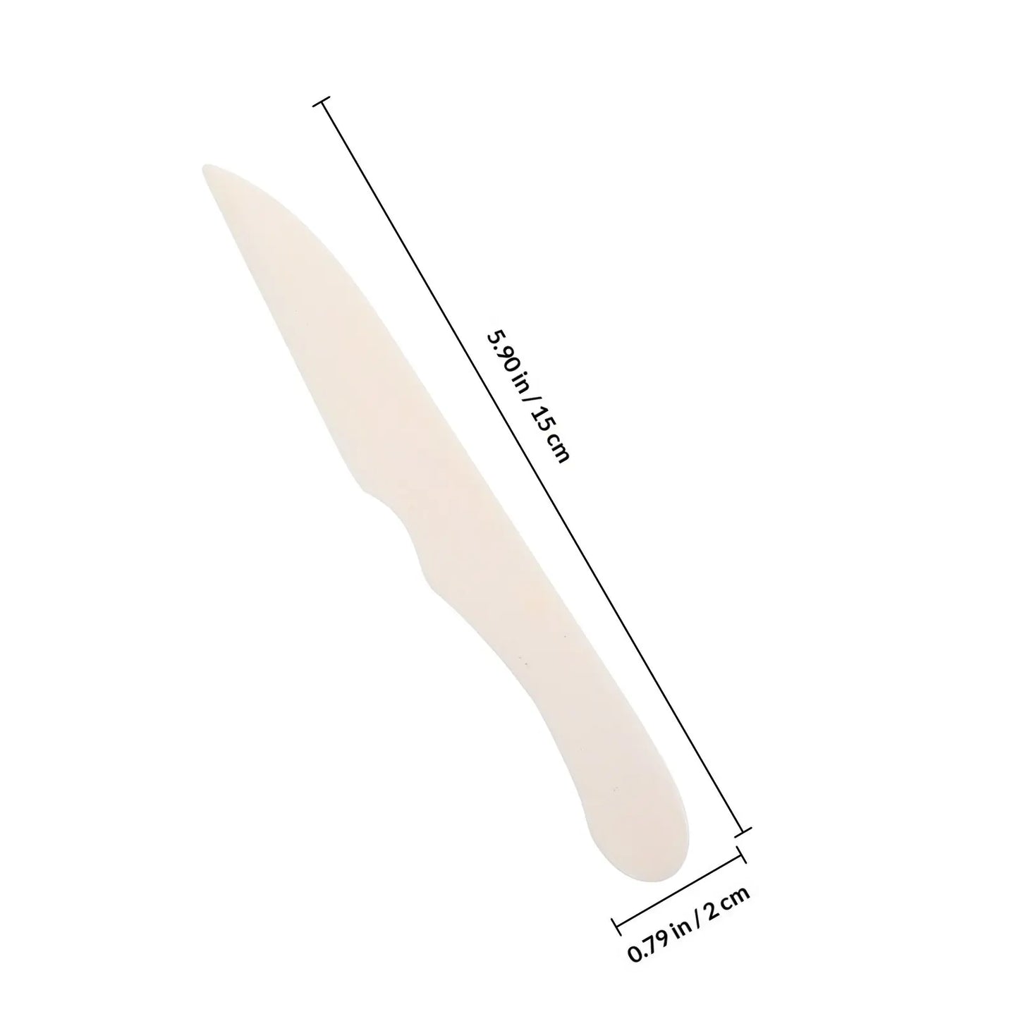 Ox Bone Folder Premium Handcrafted Bone Folder Tool for Paper Crafting Scrapbooking Bookbinding Scoring Folding Burning Peaceful Pleasures Health and Wellness