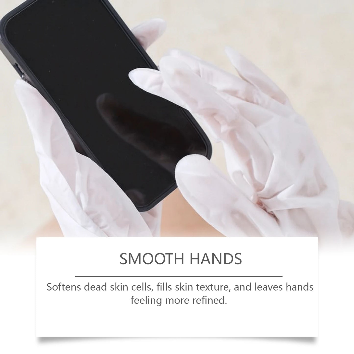 OceAura Peppermint Hand Mask Gloves – Deep Moisturizing Treatment