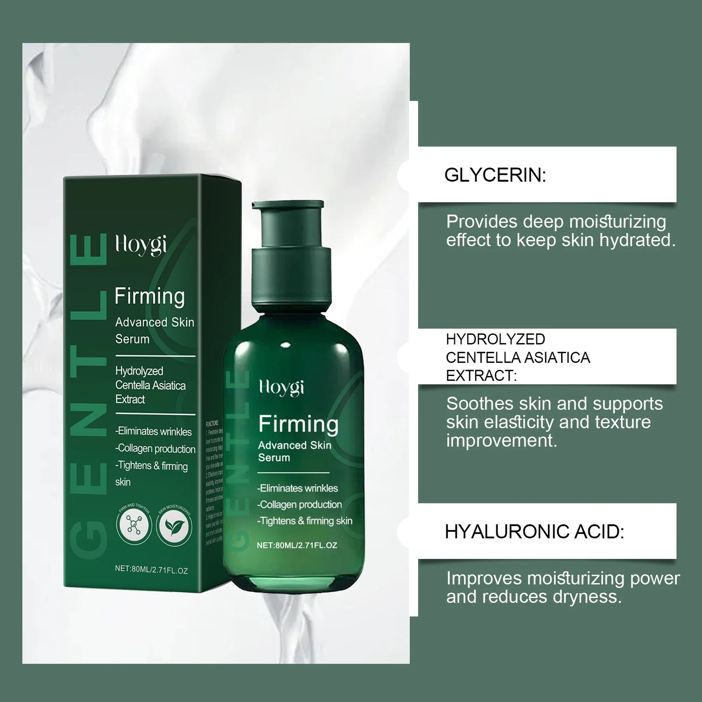 Hyaluronic Acid Serum – Collagen Firming & Pore Minimizer 80ml