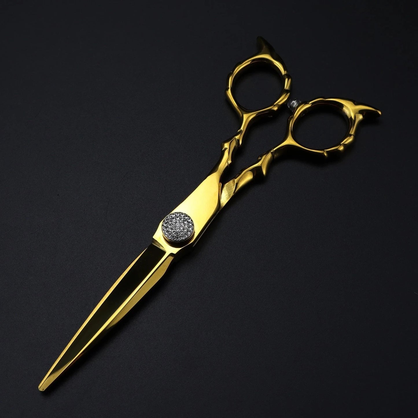 Professional Japan 440c 6 '' Upscale Cross Scissor Hair Scissors Haircut Thinning Barber Cutting Shears Hairdressing Scissors Peaceful Pleasures Health and Wellness cutting