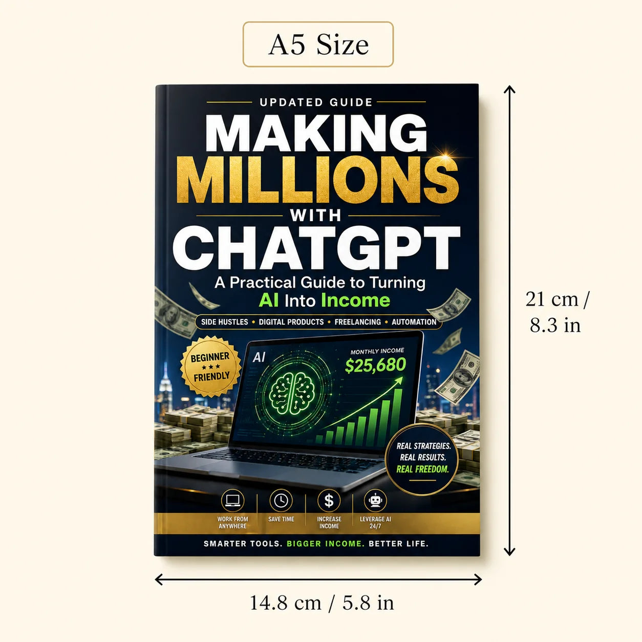 ChatGPT Income Guide Book Learn How Monetize AI Tools Work Home