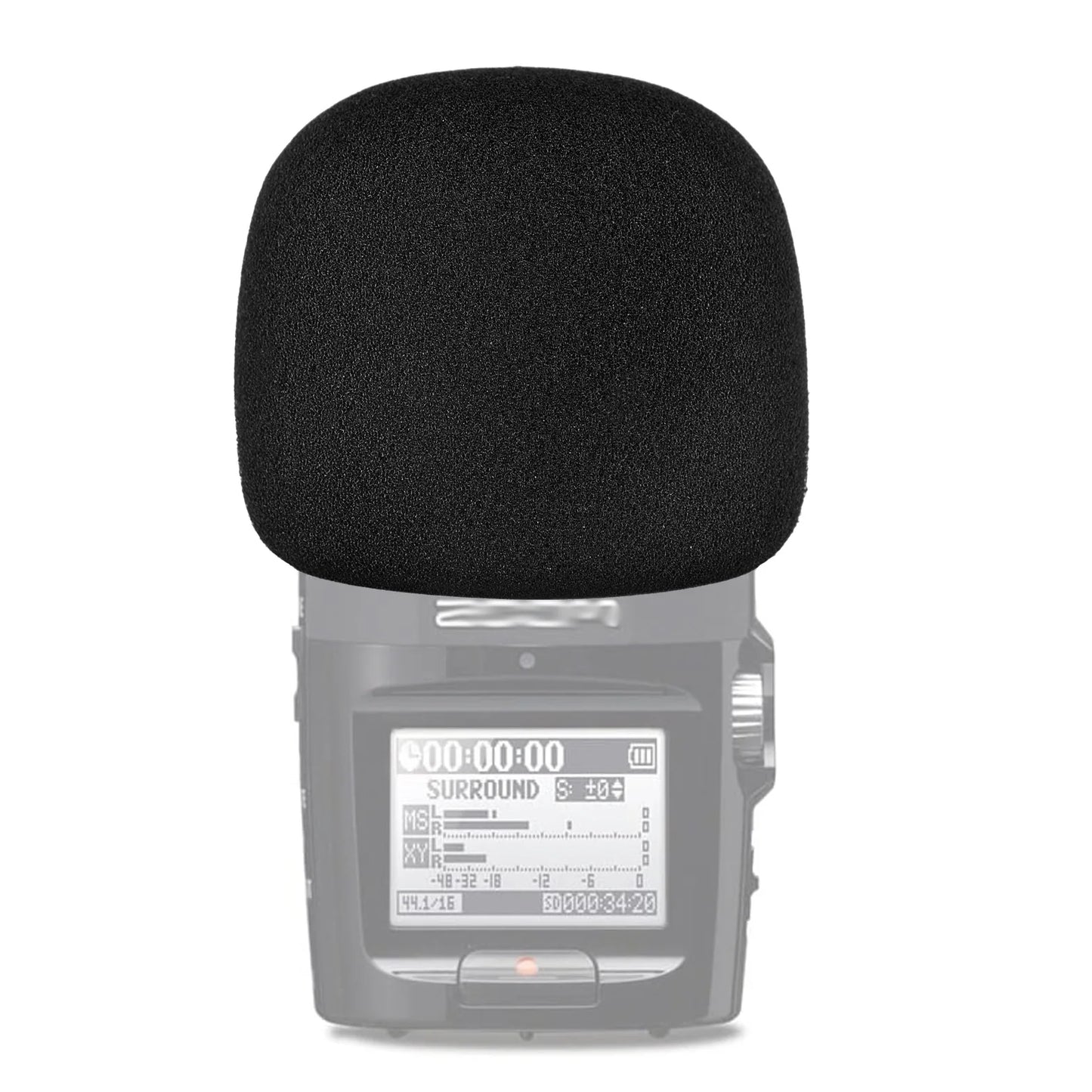 For ZOOM H2N Microphone Windshield Sponge Cover Black Mic Dust Cover Micro-Phone Accessory Peaceful Pleasures Health and Wellness