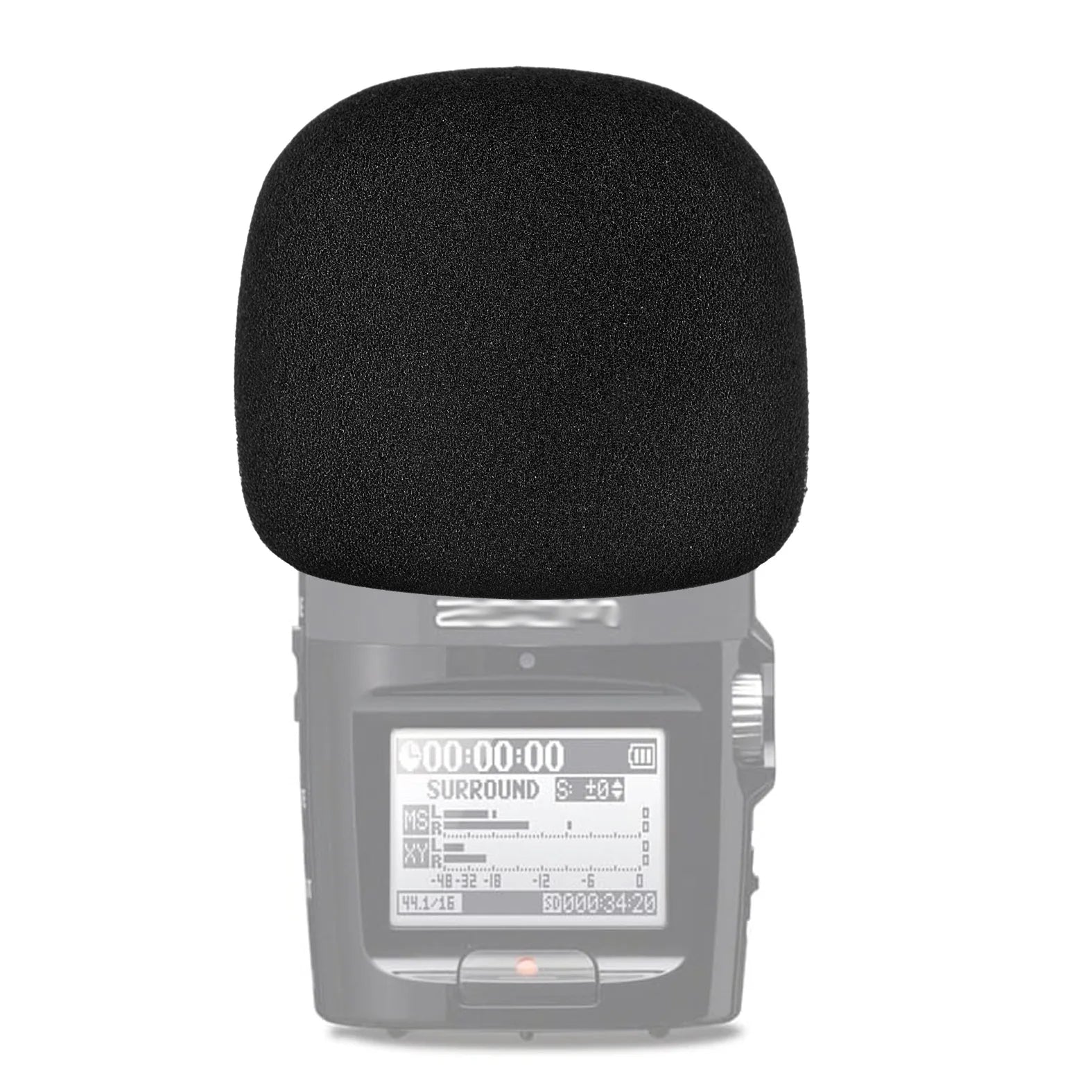 For ZOOM H2N Microphone Windshield Sponge Cover Black Mic Dust Cover Micro-Phone Accessory Peaceful Pleasures Health and Wellness