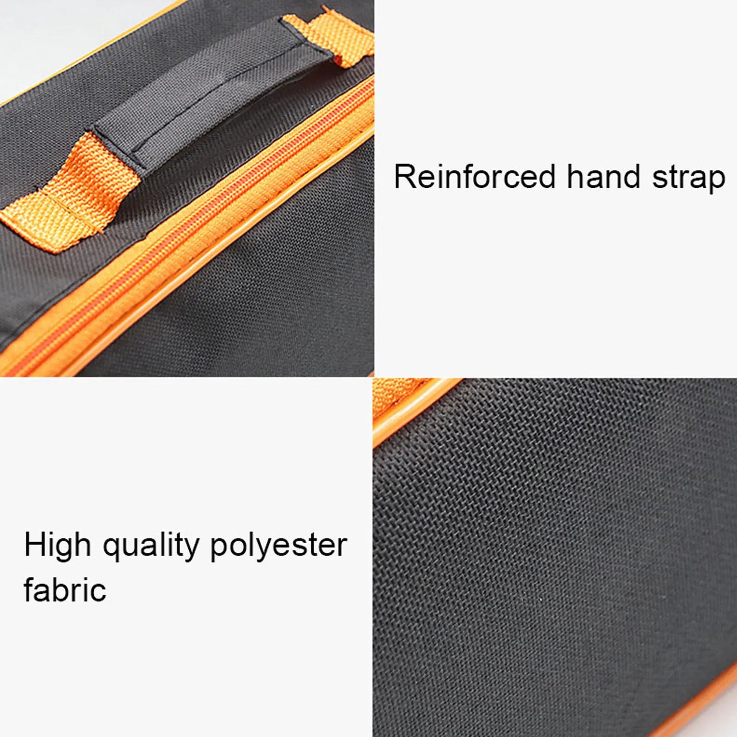 Tools Bag with Closure Zipper Handle Portable Oxford Cloth Storage Bag for Electricians Car Vacuum Cleaner Tools Peaceful Pleasures Health and Wellness