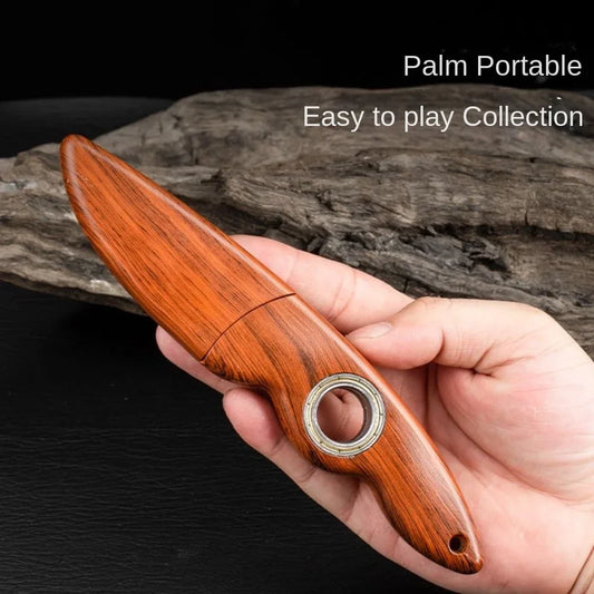 Survival Rotating Knife Outdoor Camping Gear High Hardness EDC Tool Portable Wood Pocket Knife Hunting Bushcraft Equipment Peaceful Pleasures Health and Wellness
