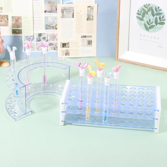 Acrylic Makeup Brush Holder & Organizer Stand | Beauty Storage Makeup Brush Organizer Peaceful Pleasures Health and Wellness