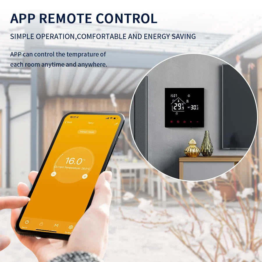 Tuya WiFi Smart Thermostat – Floor Heating & Gas Controller