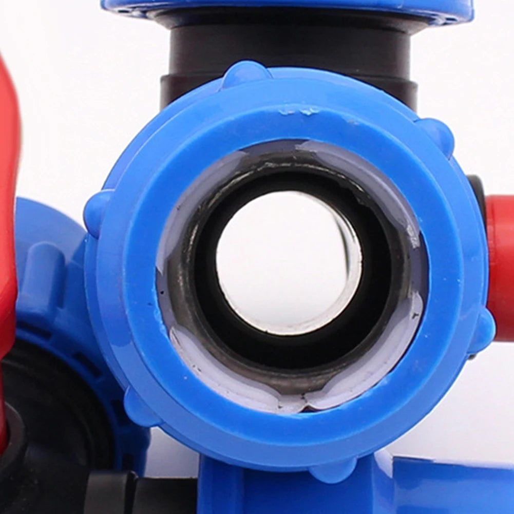 PE Pipe 3-Way Ball Valve 20 25 32 40 Plastic Garden Household